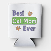 Beste kattenmoeder ooit blikjeskoeler (Voorkant)