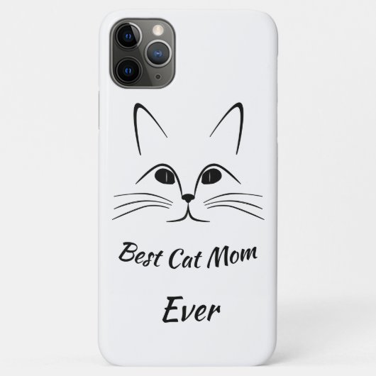 Beste kattenmoeder ooit Case-Mate iPhone case (Achterkant)
