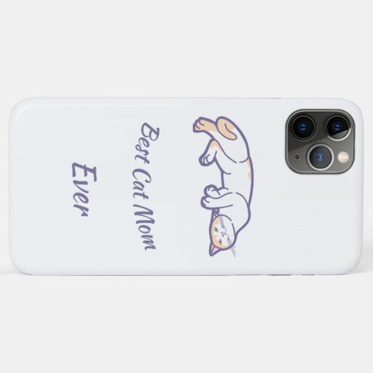 Beste kattenmoeder ooit Case-Mate iPhone case (Achterkant (horizontaal))