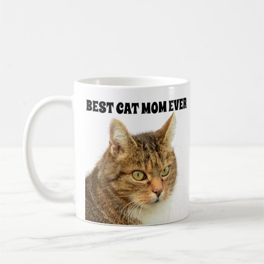 BESTE KATTENMOEDER OOIT CUSTOM COFFEE MOK (Links)