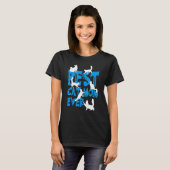 Beste kattenmoeder ooit Dieren Moeders 2 T-shirt (Voorkant volledig)