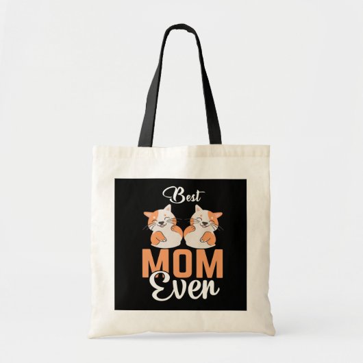 BESTE KATTENMOEDER Ooit DRAAGTAS (Voorkant)
