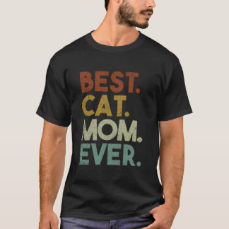 Beste Kattenmoeder Ooit Gekke Katten Dame T-shirt