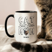 Beste Kattenmoeder Ooit Hart Pootafdruk Huisdier F Mok