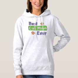 Beste kattenmoeder ooit hoodie