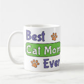 Beste kattenmoeder ooit koffiemok (Links)