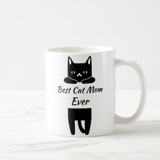Beste kattenmoeder ooit koffiemok (Rechts)