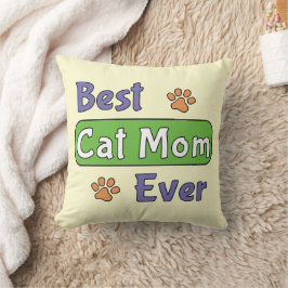 Beste kattenmoeder ooit kussen