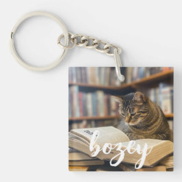 Beste Kattenmoeder Ooit Moderne Custom Pet Photo S Sleutelhanger