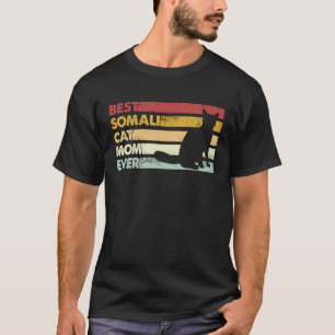 Beste Kattenmoeder Ooit  Moeder Somalische Kat T-shirt