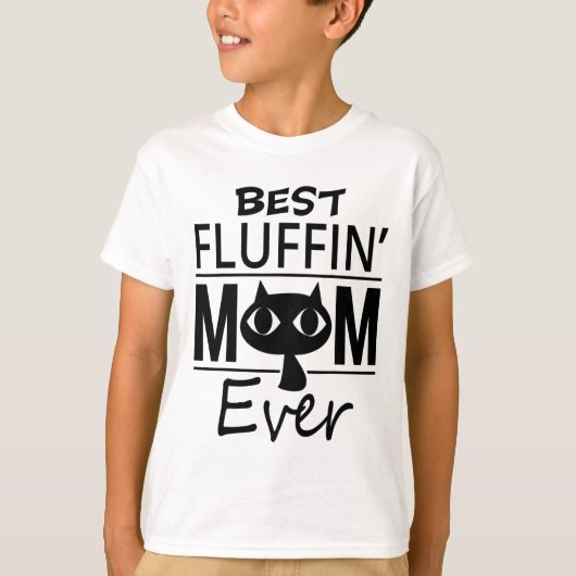 Beste Kattenmoeder Ooit Moederdag Gift Dochterzoon T-shirt (Voorkant)
