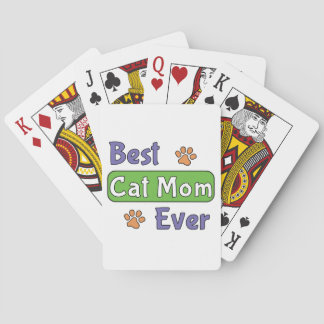 Beste kattenmoeder ooit pokerkaarten