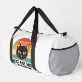 Beste kattenmoeder ooit Retro kattengezicht vintag Plunjezak (Rechterhoek)