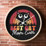 Beste kattenmoeder ooit retro  regenboogbos<br><div class="desc">Dit eenvoudige en  ontwerp is samengesteld uit strenge typografie.</div>
