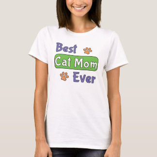Beste kattenmoeder ooit t-shirt