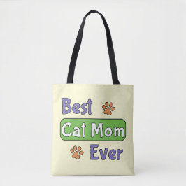 Beste kattenmoeder ooit tote bag