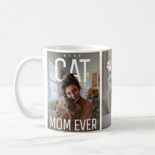 Beste Kattenmoeder Ooit Twee Foto's PhotoPop Koffiemok