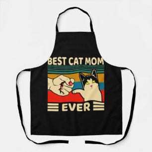 Beste kattenmoeder ooit vrouwen vintage bump fit schort