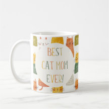 Beste Kattenmoeder Ooit Whimsical Foto