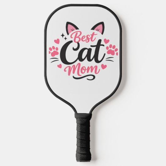 Beste Kattenmoeder Pickleball Paddle (Voorkant)