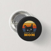 Beste Kattenmoeder Ronde Button 3,2 Cm (Voorkant /achterkant)