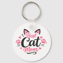 Beste Kattenmoeder Sleutelhanger