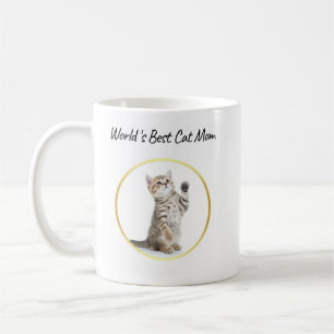 Beste Kattenmoeder ter Wereld Aangepaste Grappige Koffiemok