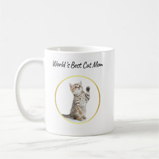 Beste Kattenmoeder ter Wereld Aangepaste Grappige Koffiemok