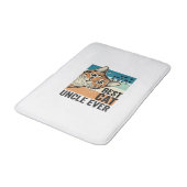 Beste kattenoom ooit vintage kattenliefhebber ontw badmat (Gekanteld)