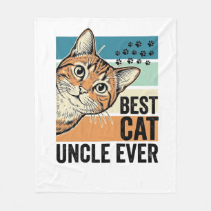 Beste kattenoom ooit vintage kattenliefhebber ontw fleece deken