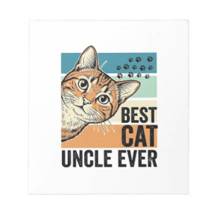 Beste kattenoom ooit vintage kattenliefhebber ontw notitieblok