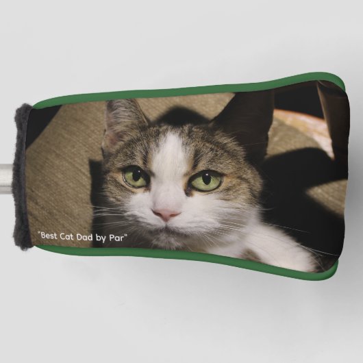 Beste Kattenpapa door Par-Dainty Doll Golf Putterh Golfheadcover (Voorkant)