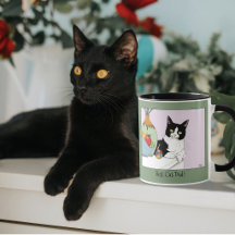 Beste Kattenvader Cute Tuxedo Kat Vaderdag