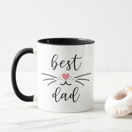 Beste Kattenvader Kitty Gezicht Mok