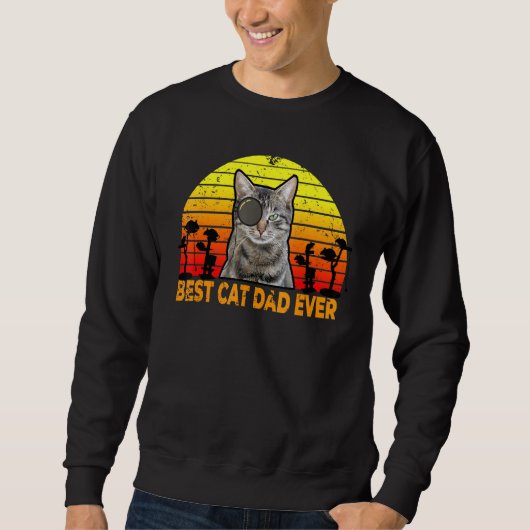 Beste kattenvader ooit 1 trui (Voorkant)