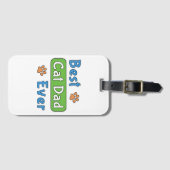 Beste kattenvader ooit bagagelabel (Voorkant (horizontaal))