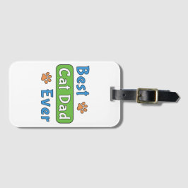 Beste kattenvader ooit bagagelabel
