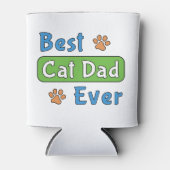 Beste kattenvader ooit blikjeskoeler (Voorkant)
