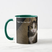 "Beste kattenvader ooit--Elegante poppen Vaderdag Mok (Links)