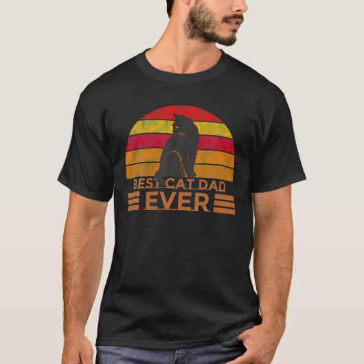 Beste kattenvader ooit essentieel t-shirt (Voorkant)