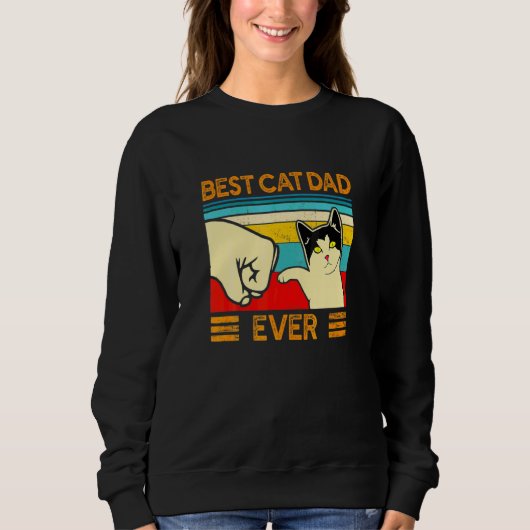 Beste kattenvader ooit Katten papa Trui (Voorkant)