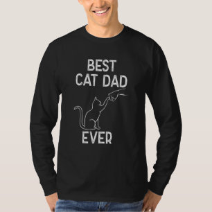Beste kattenvader ooit   Kattendaddy poot vuist bu T-shirt