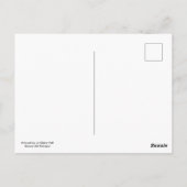 Beste kattenvader ooit kattenliefhebber ansichtkaa briefkaart (Achterkant)