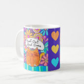 Beste kattenvader ooit kattenliefhebber geschenk m koffiemok (Voorkant links)