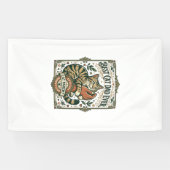 Beste kattenvader ooit Kattenmoeder vader ouder vi Spandoek (Horizontaal)