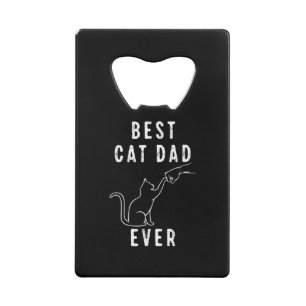 Beste kattenvader ooit Kattenpapa Poot Vuist Opbum Creditkaart Flessenopener