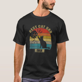 Beste kattenvader ooit   Kattenpapa Vaderdag  13 T-shirt