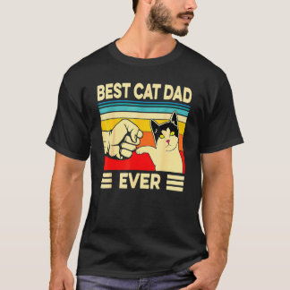 Beste kattenvader ooit   Kattenpapa Vaderdag T-shirt