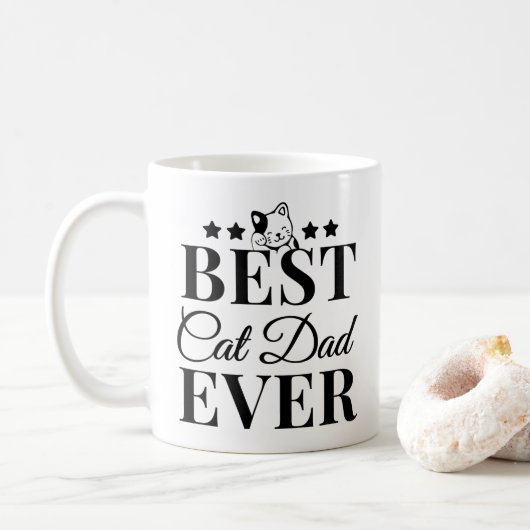 Beste kattenvader ooit - Kattenvader Koffiemok (Met donut)