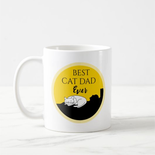 Beste kattenvader ooit koffiemok (Links)